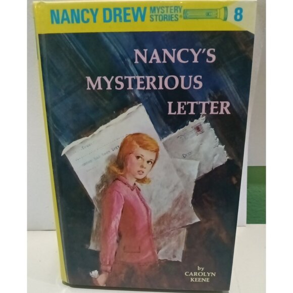 NANCY DREW Glossy Flashlight Series Carolyn Keene Lot  5 HC #s 1 4 8 45 56 - Picture 6 of 8